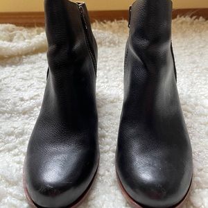 Kork-Ease Black Ankle Boots